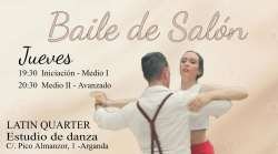 Clases de Baile de Salón, en Estudio de Danza Latin Quarter