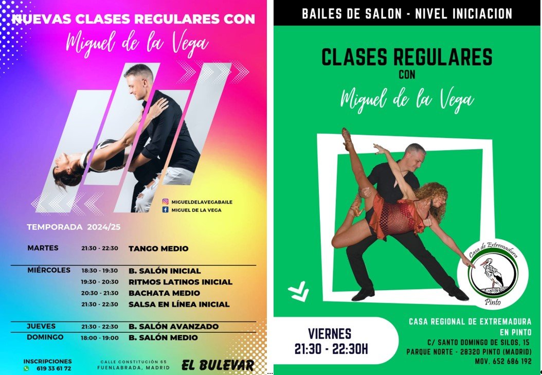 Clases con Miguel de la Vega